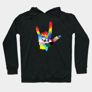 Pride Hand Love LGBTQ Hoodie